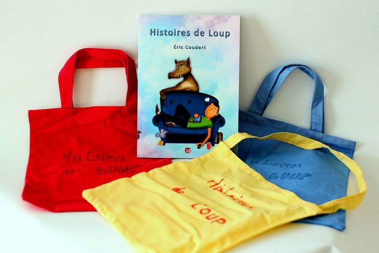 Sacs Histoires de loup. Editions LC.